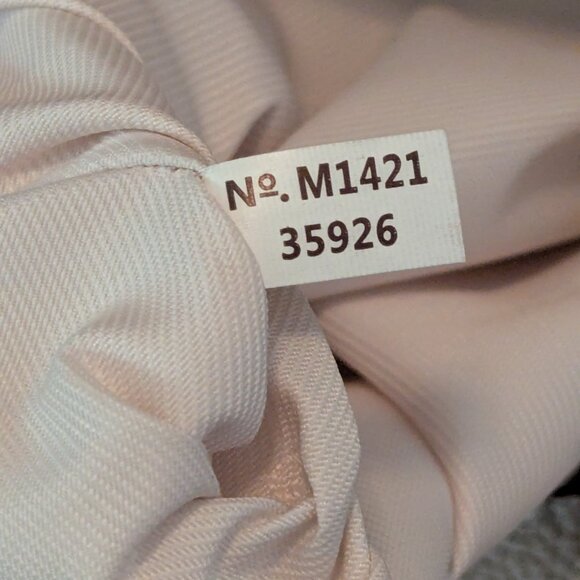 COACH Edie Leather Shoulder Bag #35926 Light Grey/Birch/Chalk - Picture 12 of 16